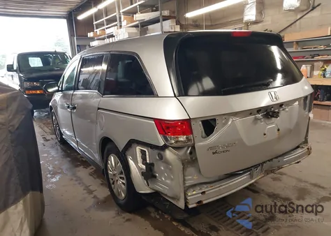 2015 Honda Odyssey Lx from USA, damaged, VIN 5FNRL5H26FB066869